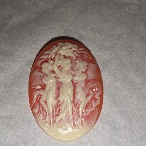 Three Muses Cameo Mold, Jewelry Making - Resin / Polymer Clay 30 x 40mm